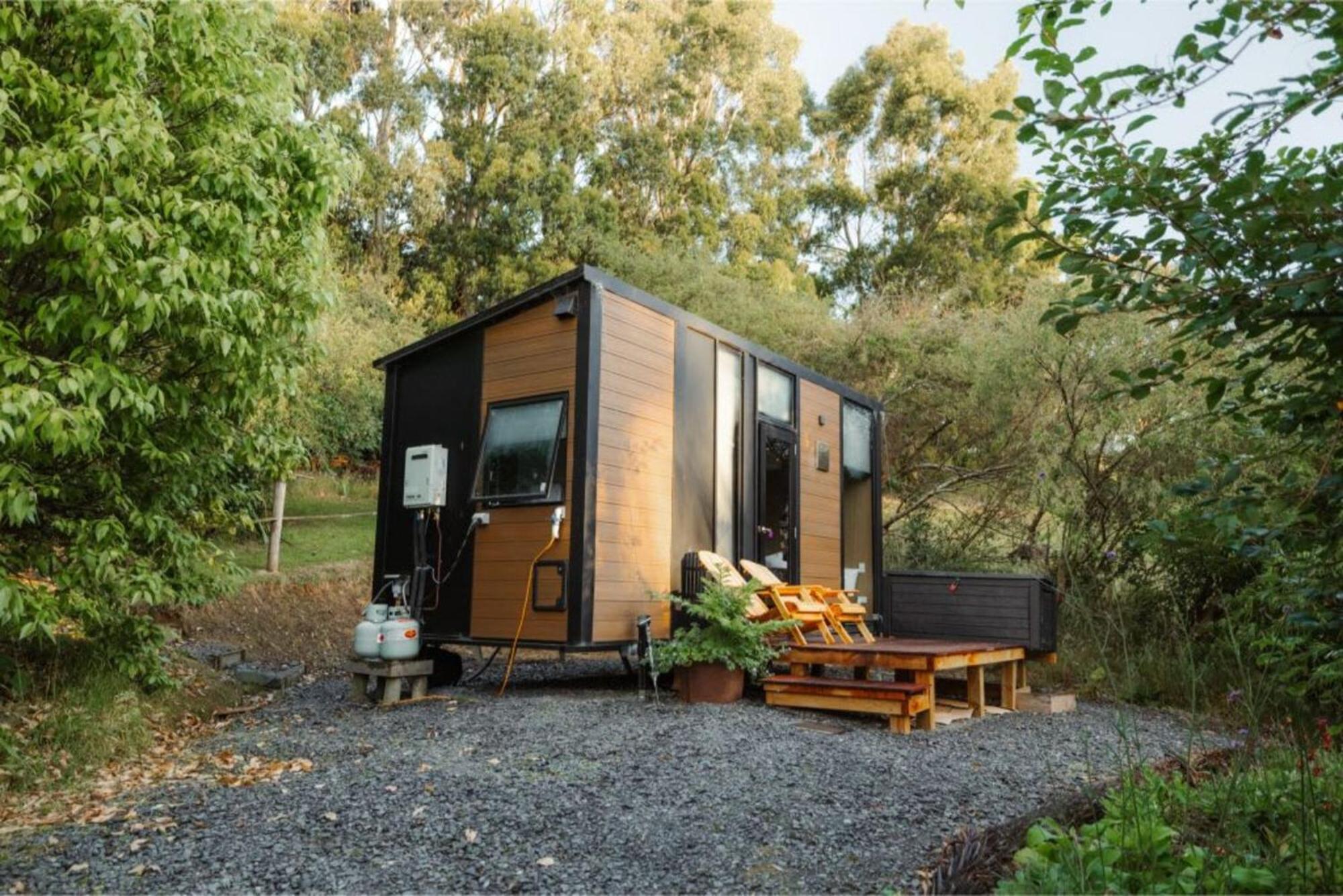 Tranquility Tiny House By Tiny Away Villa Owaka Dış mekan fotoğraf
